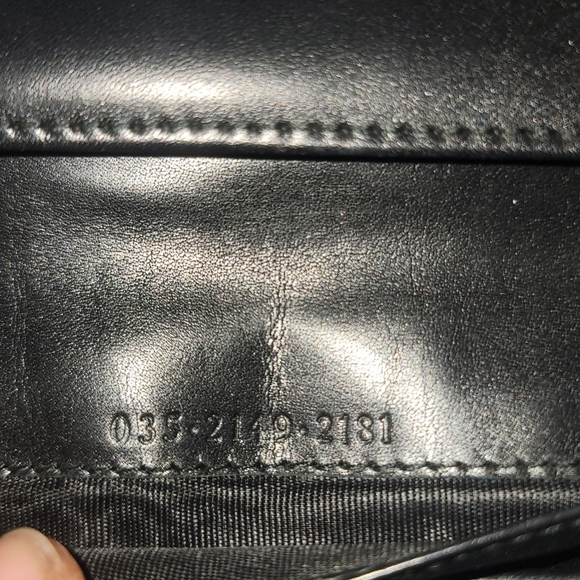 Gucci Black canvas Vintage Sherry Web stripe Authentic FIRM - Picture 9 of 15